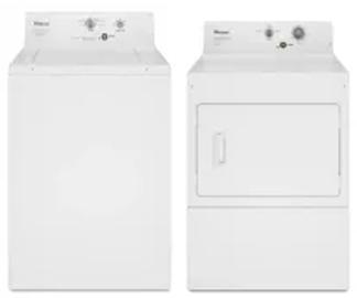 Side by Side Washer & Dryer Set